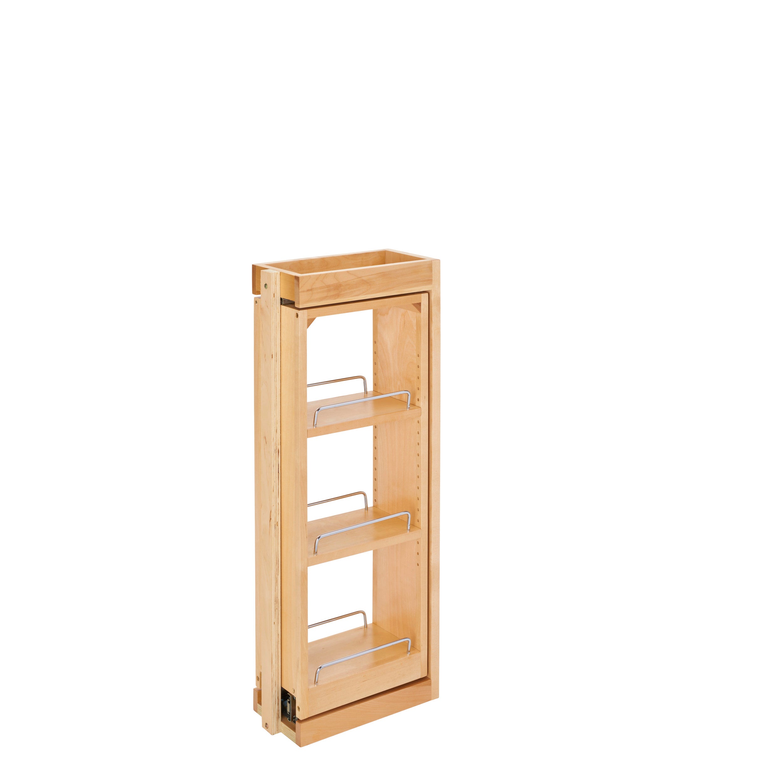 6 in. W x 30 in. H Pull-Out Between Cabinet Wall Filler w/Soft-Close Natural  6 in (152 mm) W x 11.13 in (283 mm) D x 30 in (762 mm) H