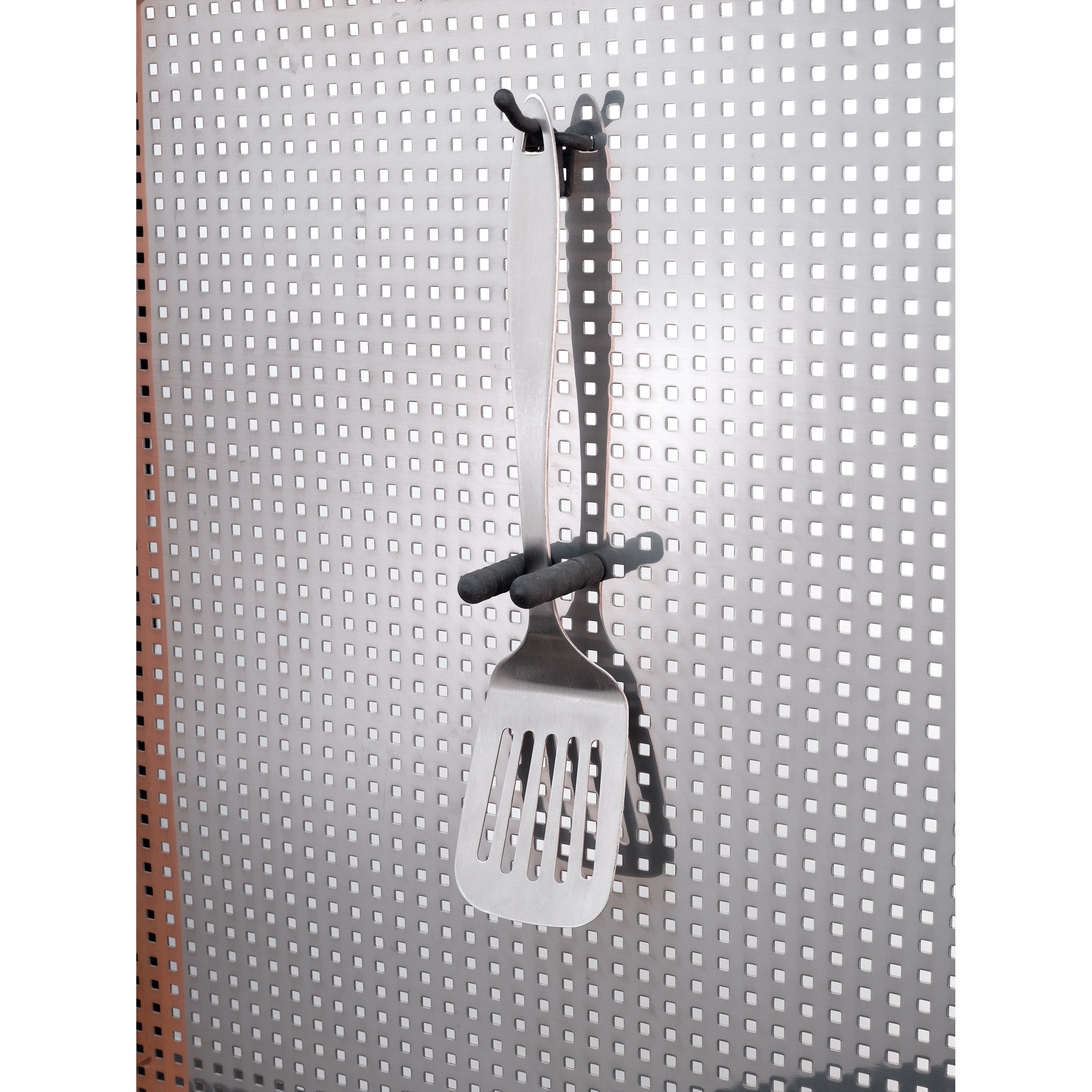 6 in W X 39 in H Stainless Steel Tall Filler Pullout R-H Natural  6 in (152 mm) W x 23 in (584 mm) D x 38.5 in (978 mm) H