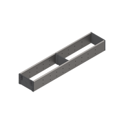ORGA-LINE utensil set (partially filled), for TANDEMBOX drawer, NL=550 mm, width=105 mm