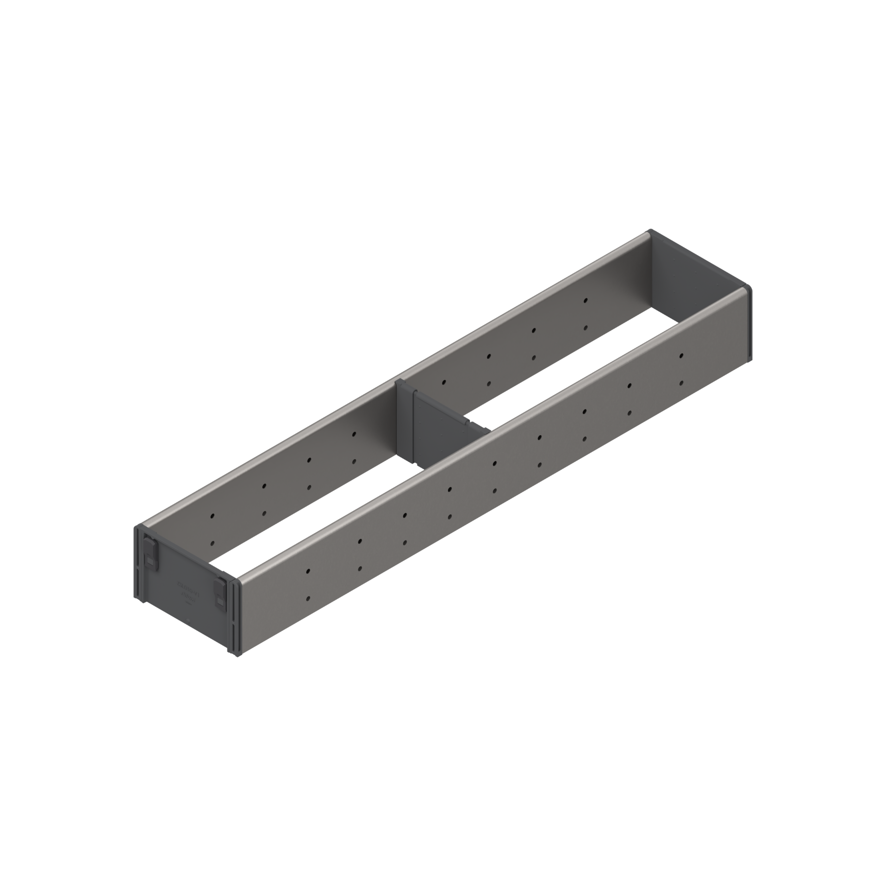 ORGA-LINE utensil set (partially filled), for TANDEMBOX drawer, NL=550 mm, width=105 mm