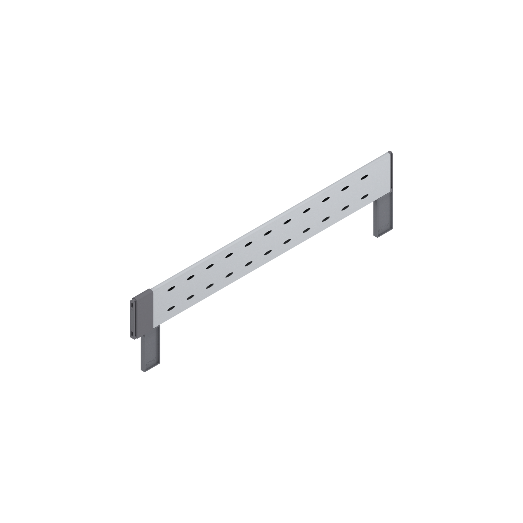 ORGA-LINE deep drawer for TANDEM drawer runners Side rail White Aluminum