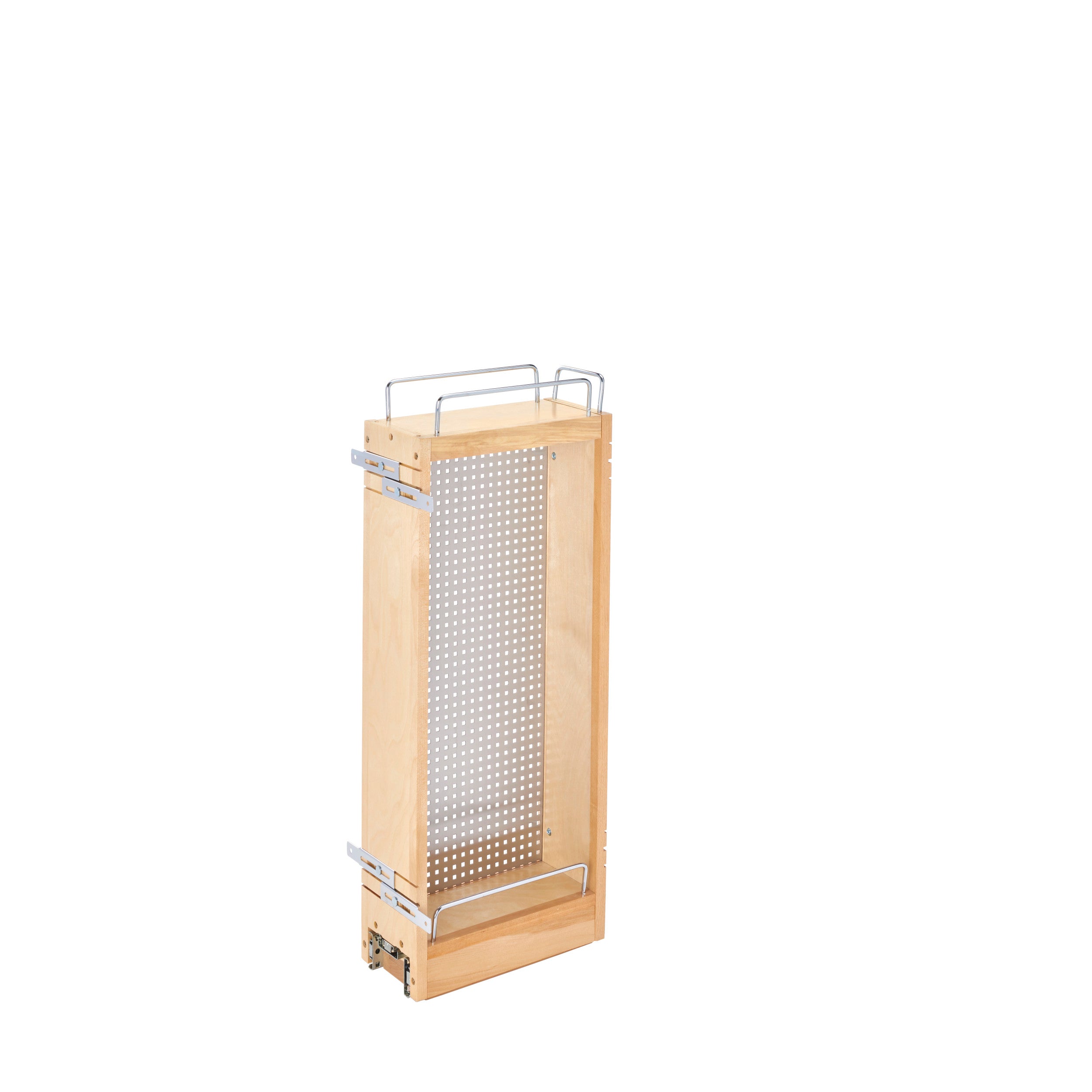 5 in Base Cabinet Stainless Steel Organizer Natural  5 in (127 mm) W x 10.75 in (273 mm) D x 26.25 in (667 mm) H