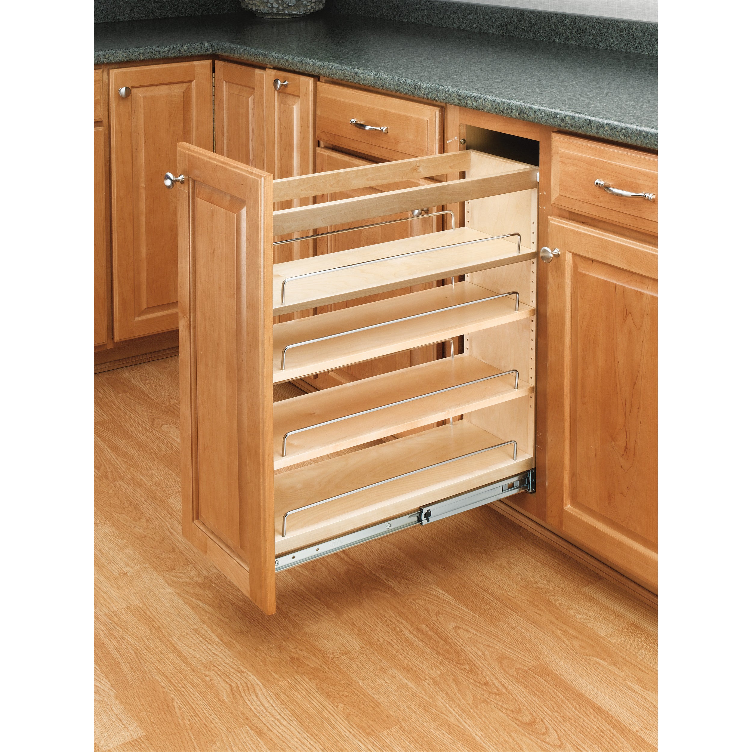 6.5" Base Organizer with Adjustable Shelf