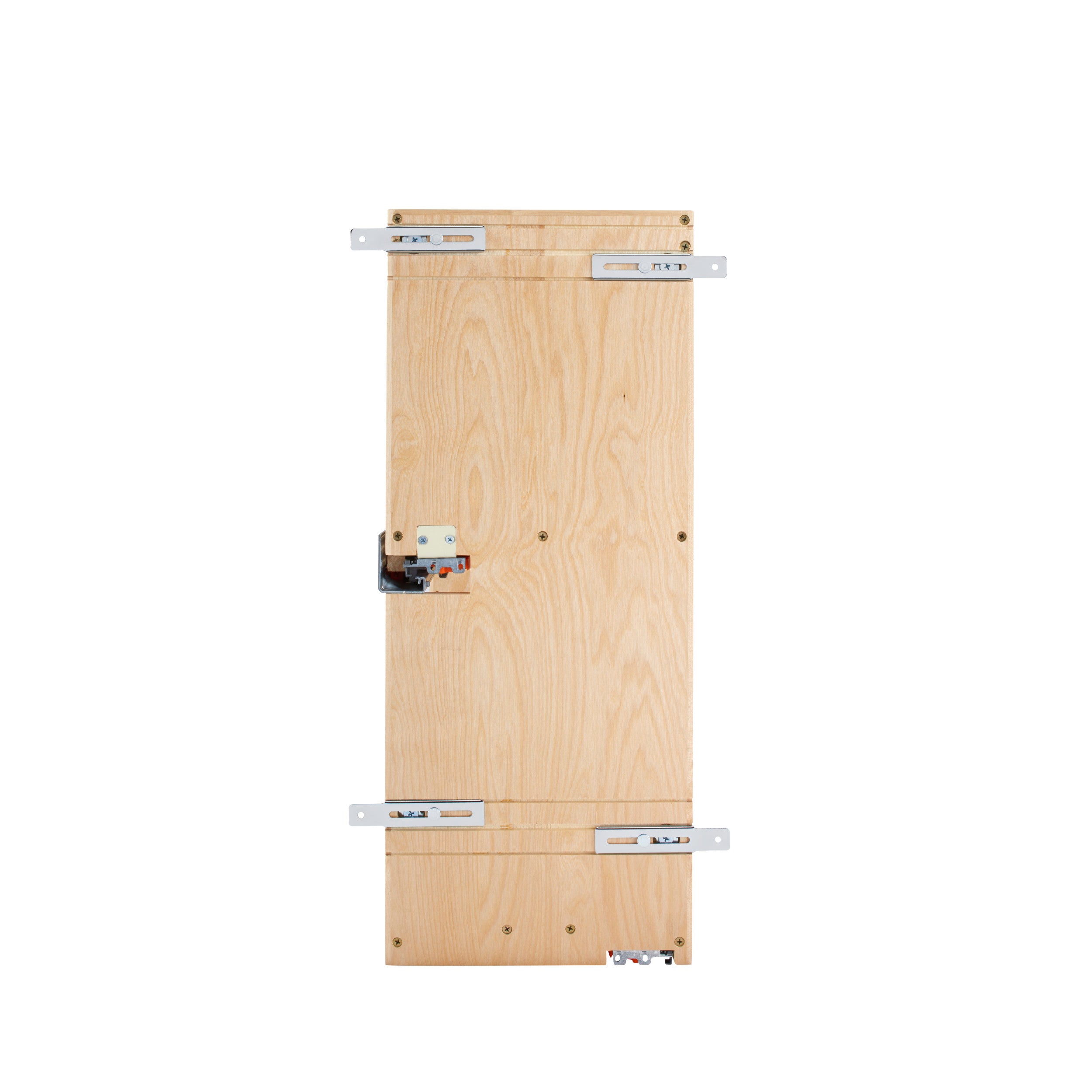 10.5 in Base Cabinet Organizer w/ 3 Utensil Bins Natural  10.5 in (267 mm) W x 21.81 in (554 mm) D x 25.25 in (641 mm) H