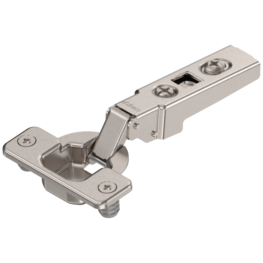 BLUM CLIP 100° HINGES SELF-CLOSING FULL OVERLAY KNOCK-IN NICKEL