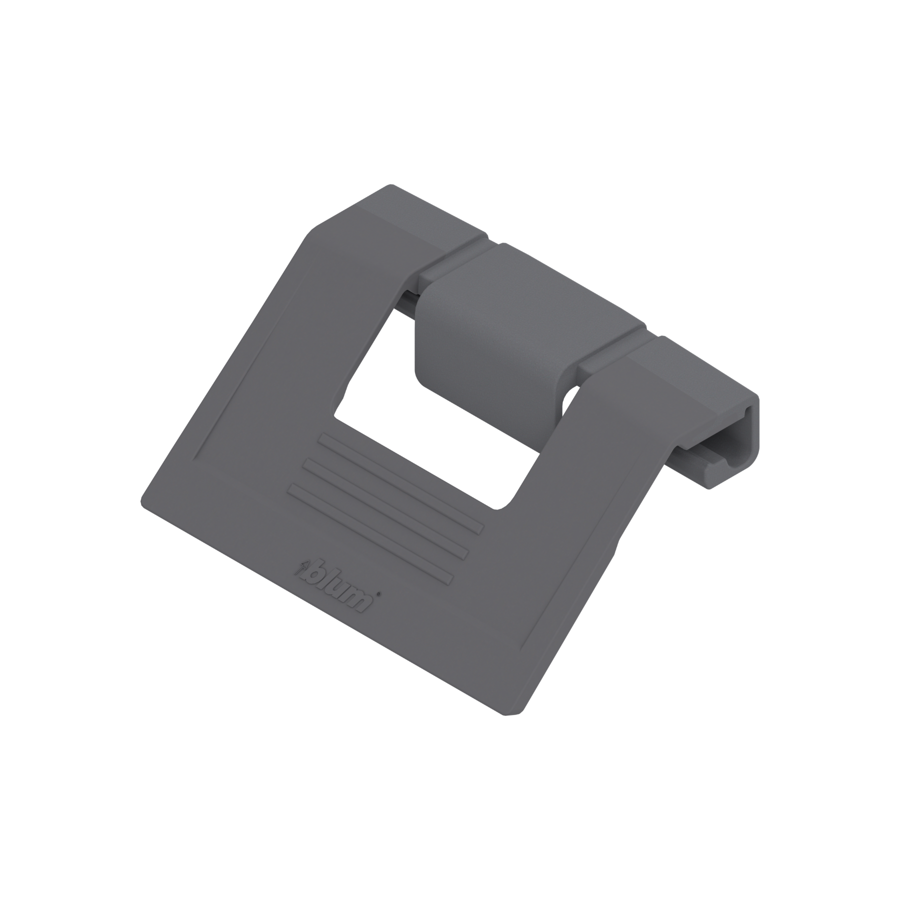 TANDEMBOX Handle for interior roll-out drawer Ident without latch R7037 Dust Grey