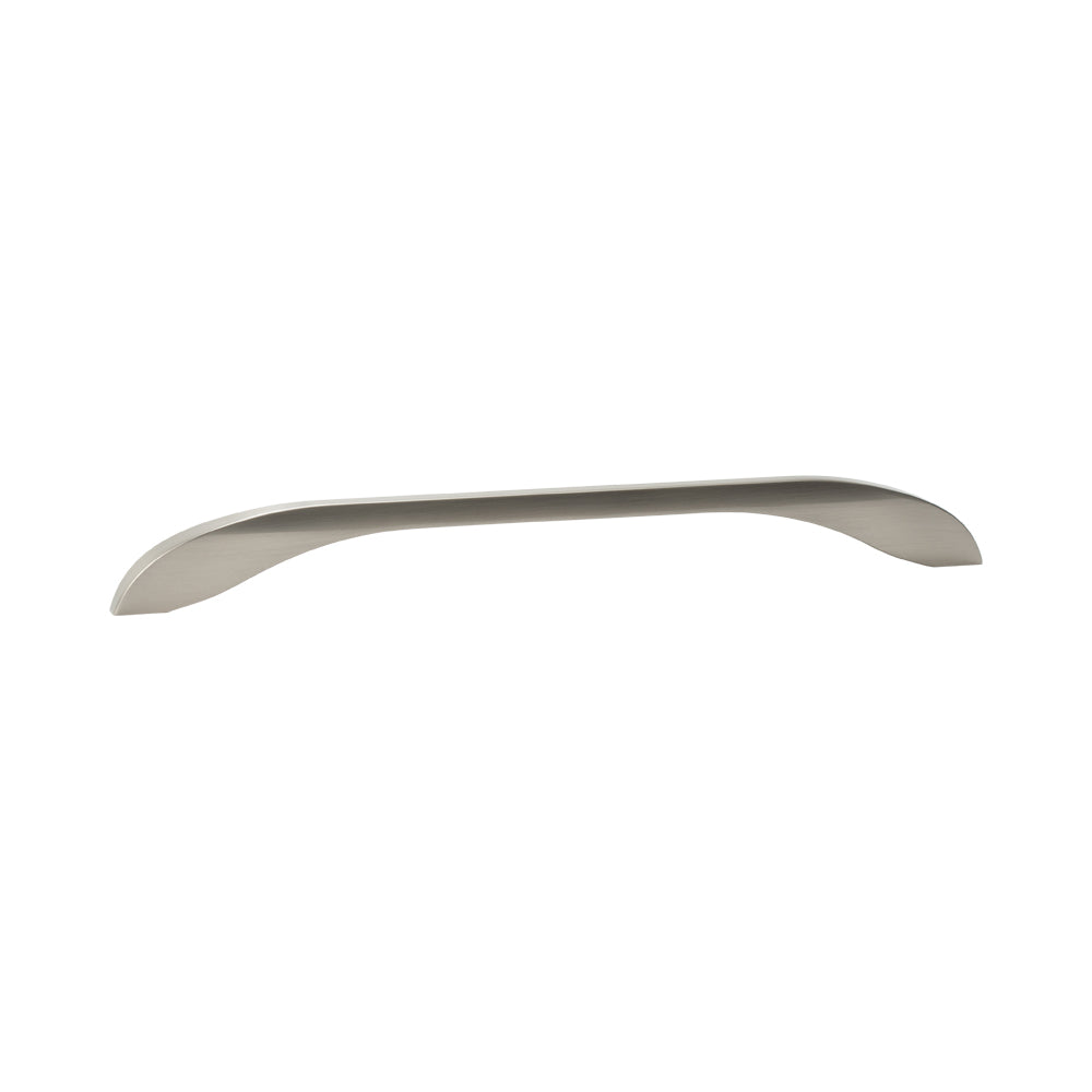 Handle Zinc C/C 256mm, O/A 274mm Brush Ni
