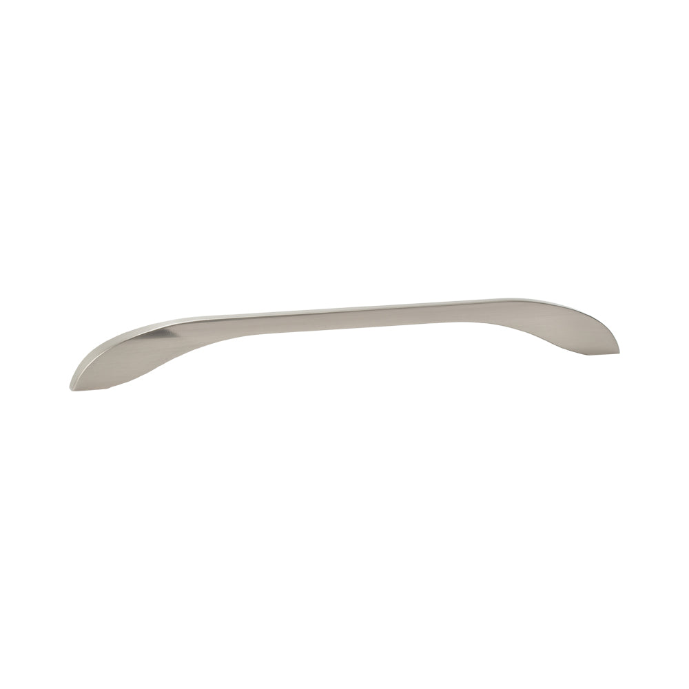 Handle Zinc C/C 256mm, O/A 274mm Brush Ni