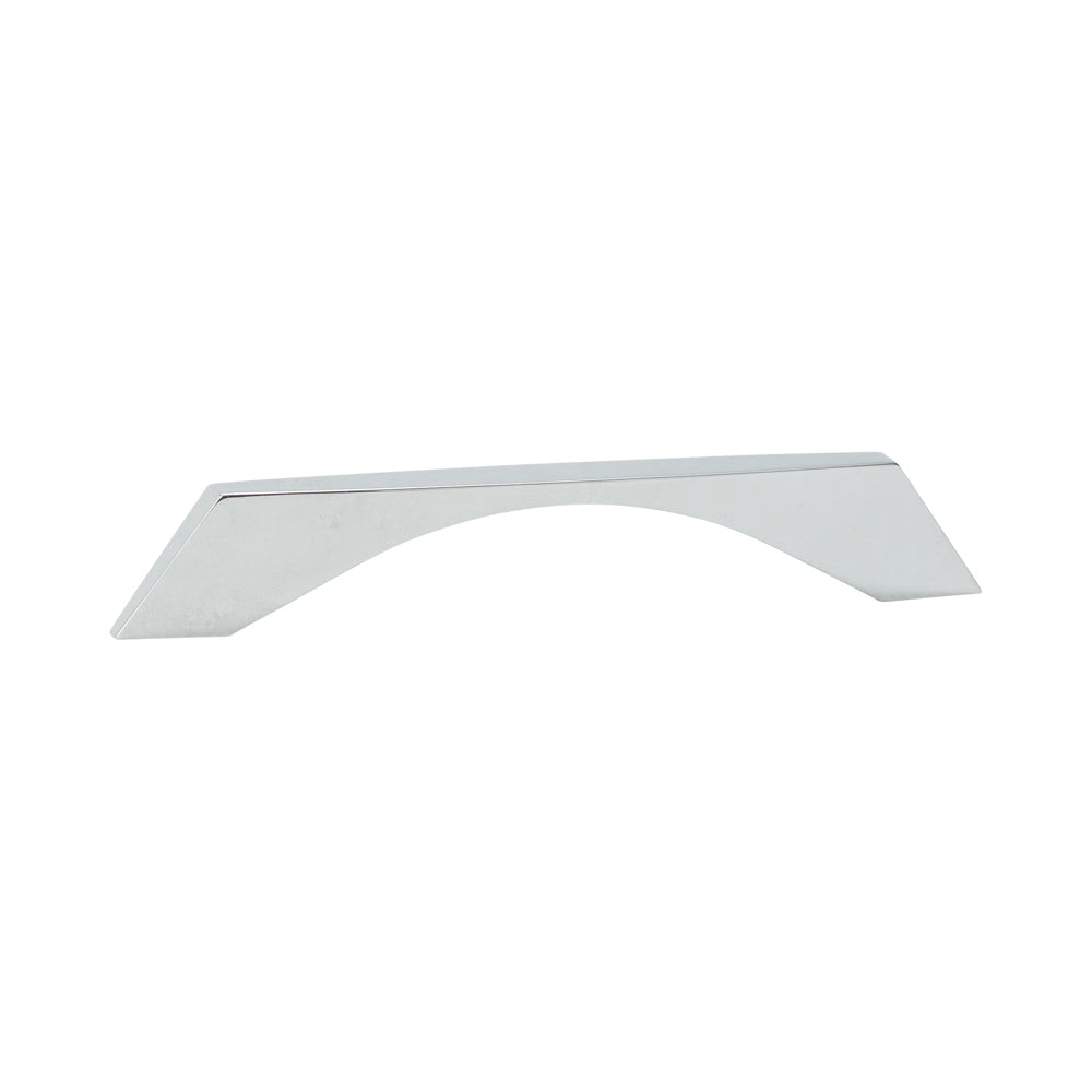 Handle Zinc C/C 128mm, O/A 156mm Chrome