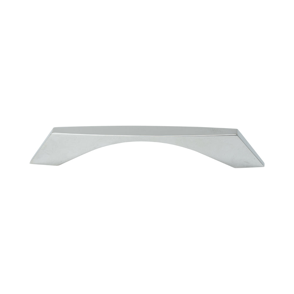 Handle Zinc C/C 128mm, O/A 156mm Chrome
