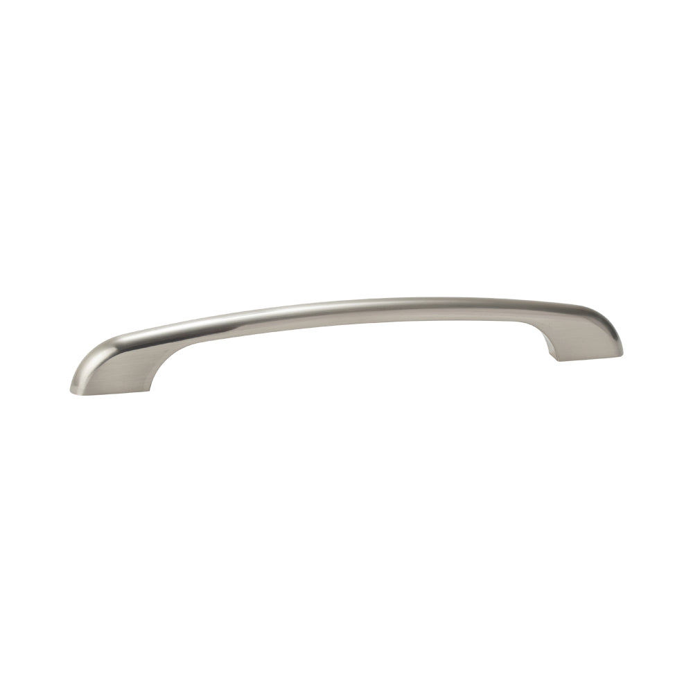Handle Zinc C/C 192mm, O/A 225mm Brush Ni
