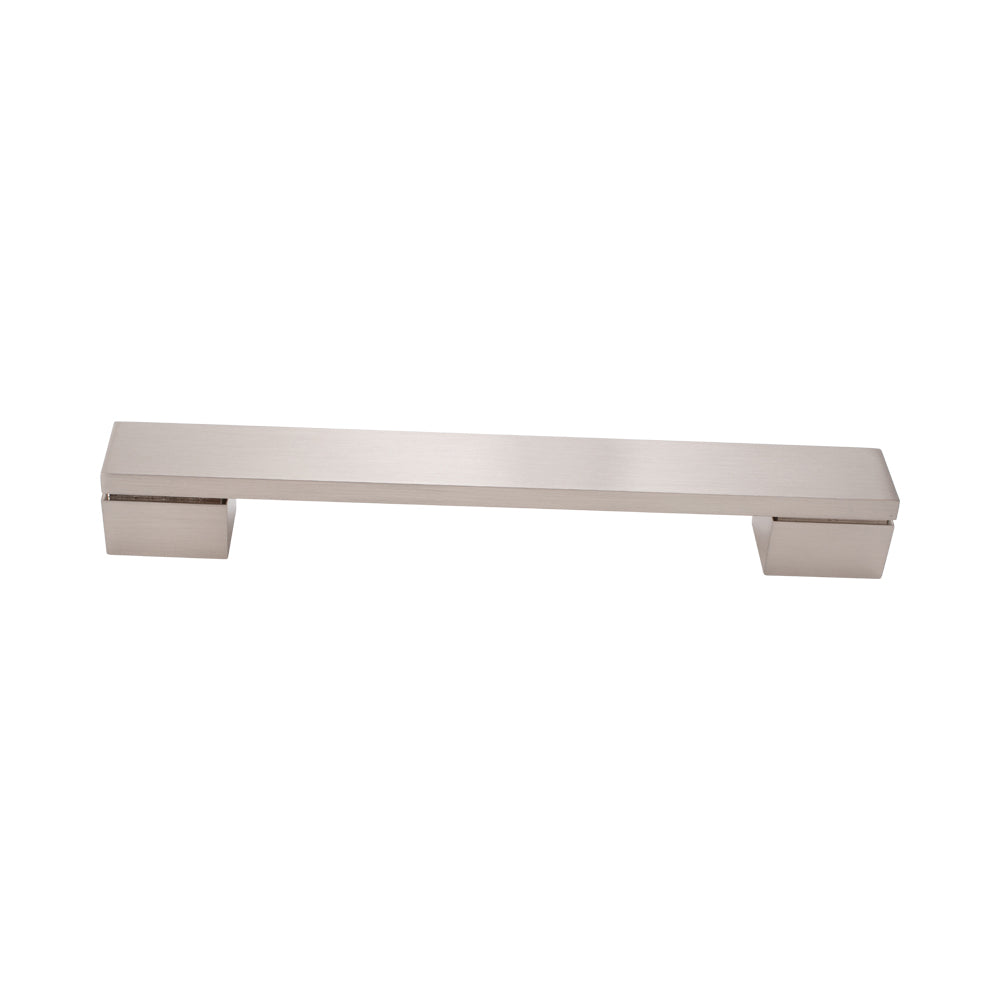Handle Square C/C 384mm O/A 409mm Brush Ni