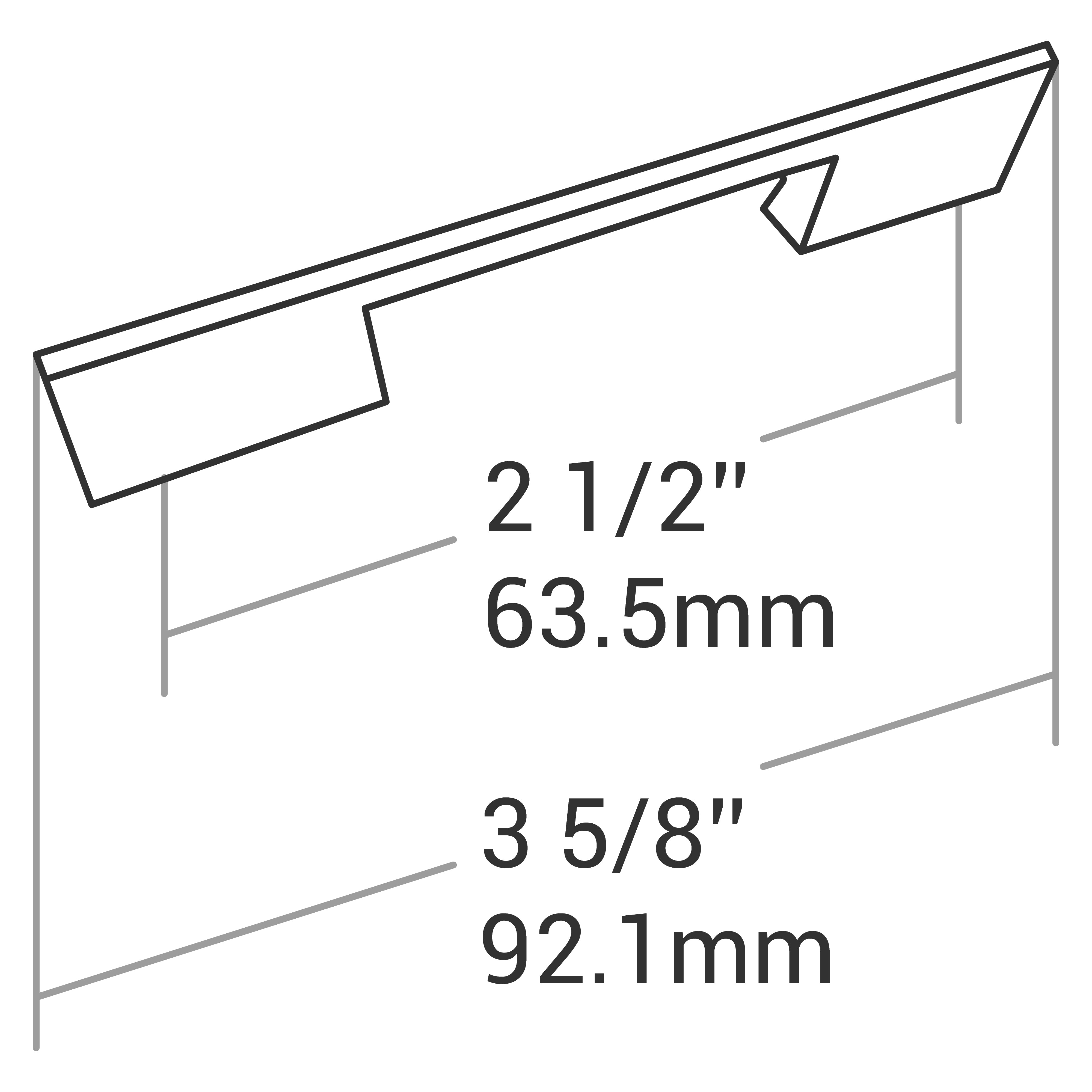 HANDLE MATT BLACK 64MM
