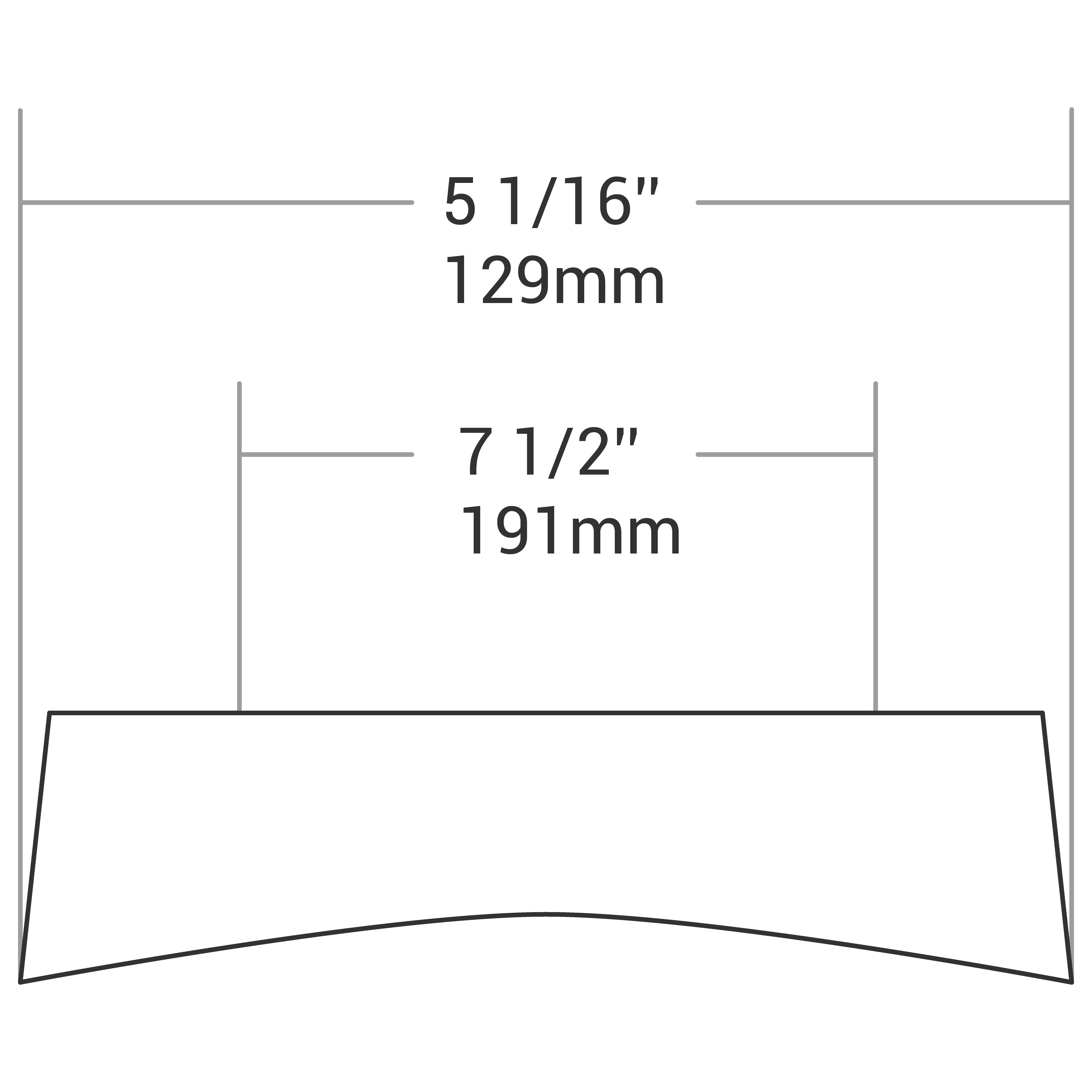 HANDLE MATT BLACK 128MM