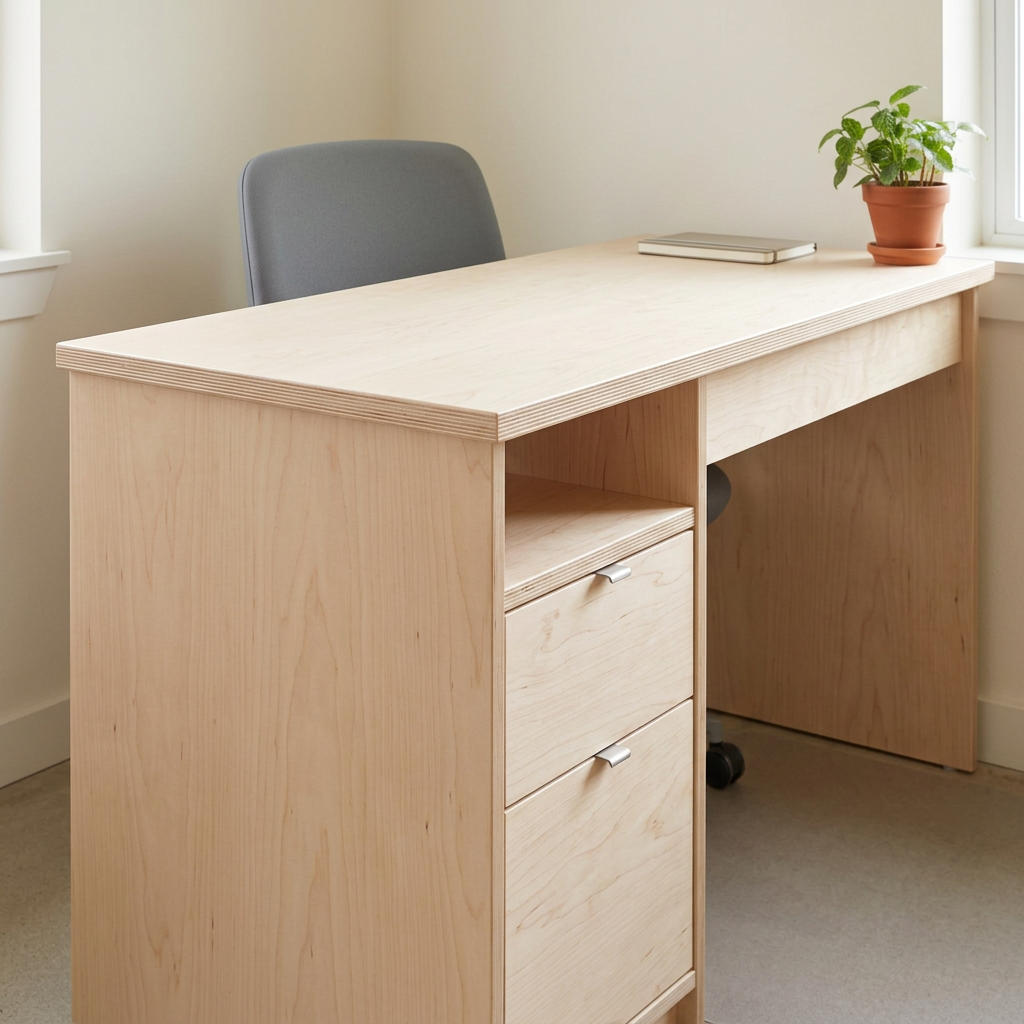 White Maple Plywood 4 ft x 8 ft (Domestic Plywood)