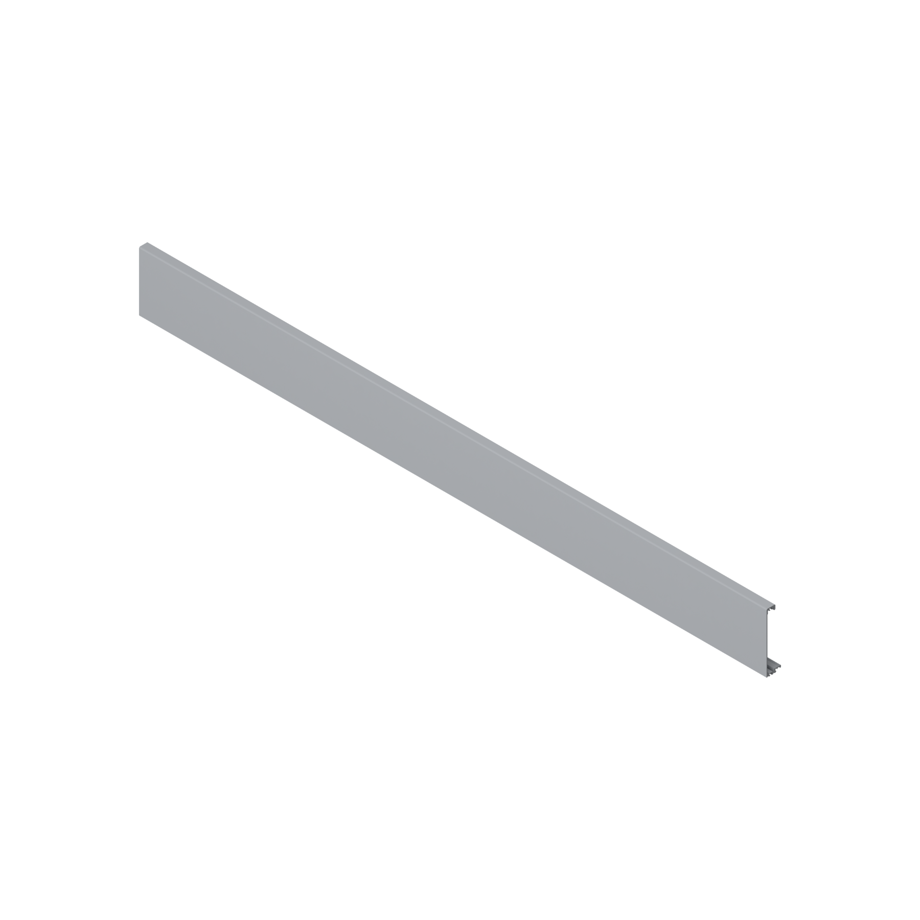 TANDEMBOX Front piece Ident 1036mm White Aluminum