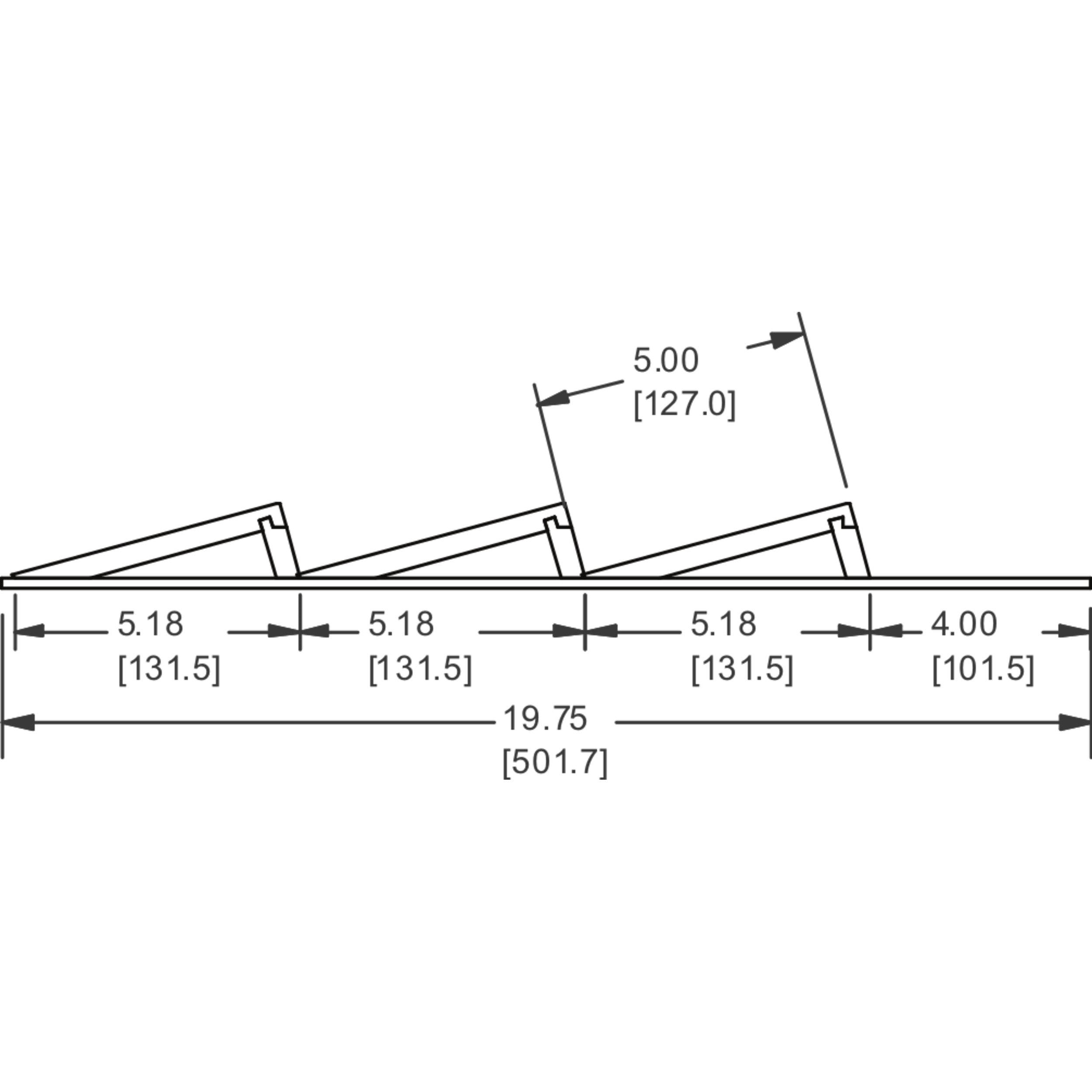 22 in Wood Spice Drawer Insert Natural  22 in (559 mm) W x 19.75 in (502 mm) D x 1.55 in (39 mm) H