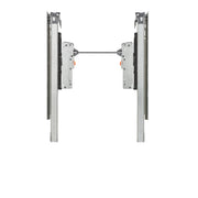 Tip-On Kit for 18 in 4WC/4WCSC Series Waste Container Gray  3.5 in (89 mm) W x 9 in (229 mm) D x 1.75 in (44 mm) H