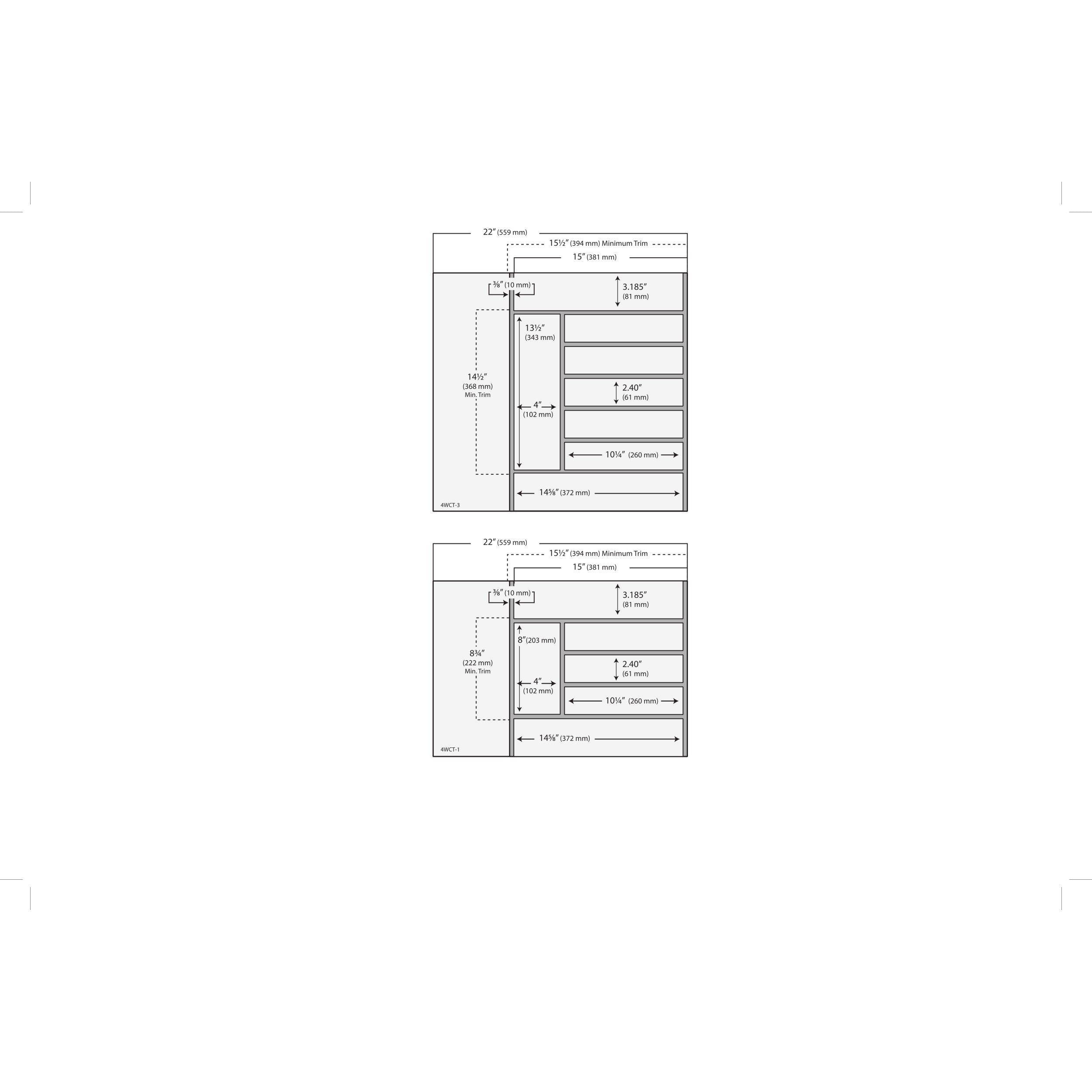 Tall Wood Cutlery Tray Insert Natural  20.63 in (524 mm) W x 22 in (559 mm) D x 2.88 in (73 mm) H