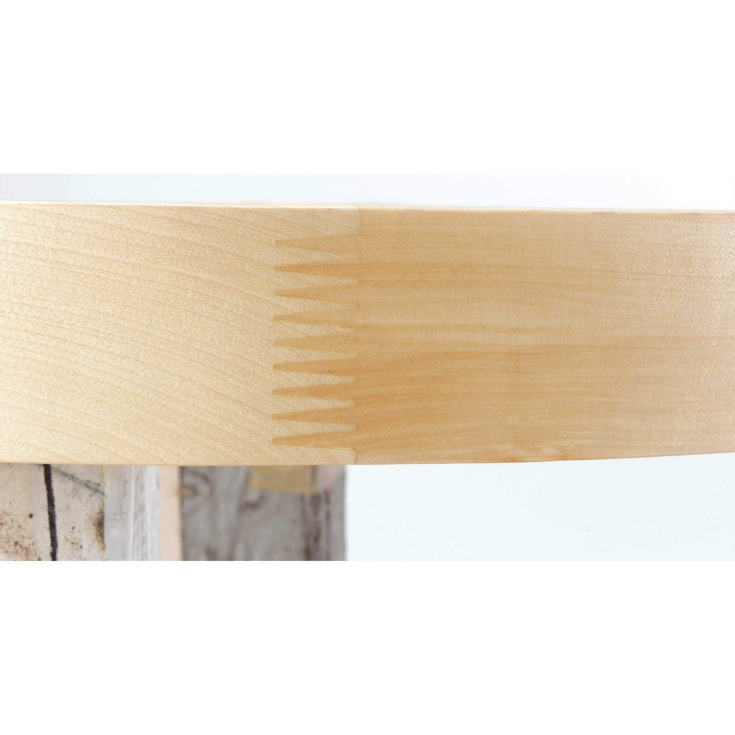 18 in Wood Full Circle Lazy Susans 2-Shelf Natural  18 in (457 mm) W x 18 in (457 mm) D x 26 in (660 mm) H
