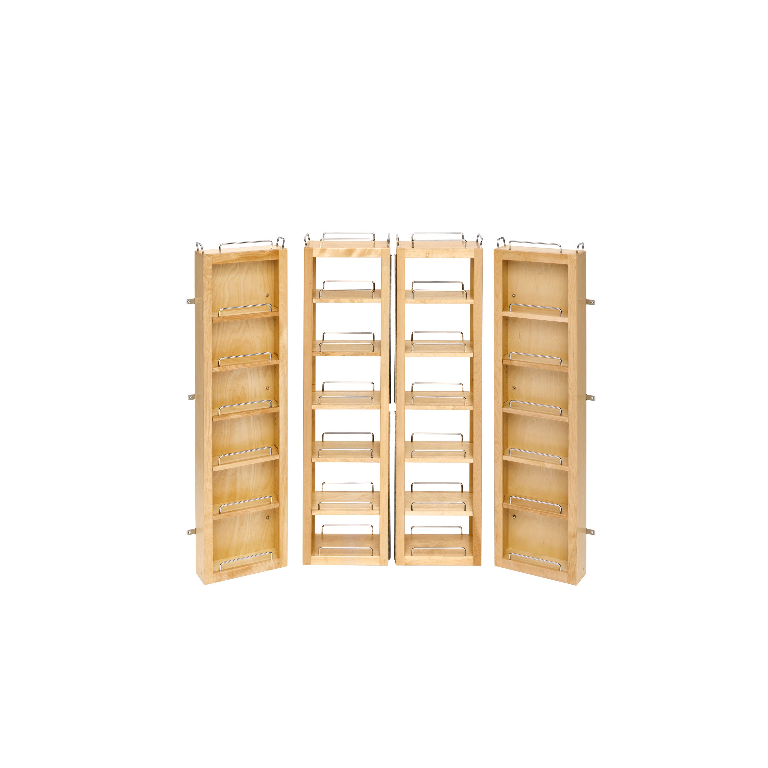 45 in Swing Out Pantry Kit Natural  12 in (305 mm) W x 7.5 in (191 mm) D x 45 in (1143 mm) H