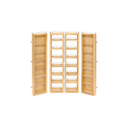 51 in Swing Out Pantry Kit Natural  12 in (305 mm) W x 7.5 in (191 mm) D x 51 in (1295 mm) H