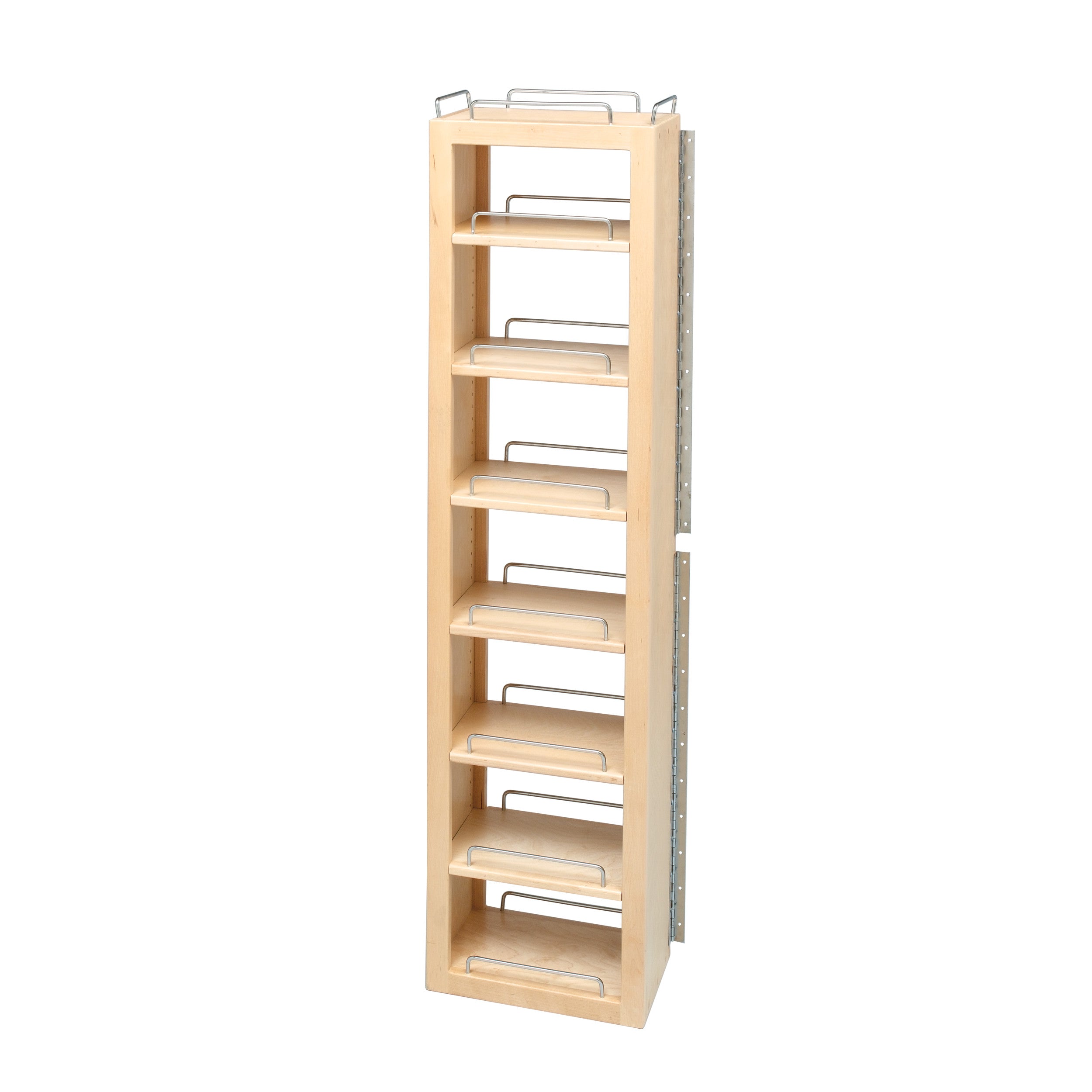45 in Internal Swing Out Pantry Only Natural  12 in (305 mm) W x 7.5 in (191 mm) D x 45 in (1143 mm) H