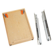 15 in Tiered Cutlery Drawer system Soft Close Natural  15 in (381 mm) W x 21.5 in (546 mm) D x 4.31 in (109 mm) H