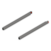 MERIVOBOX longside gallery rail, NL=350 mm, right+left