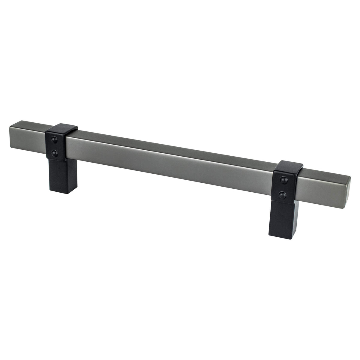 Slate Rivets Rivet Rebel 128mm CC Slate Bar and Matte Black Posts Pull – Imeca.com