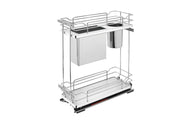 BASE ORGANIZ W KNIFE BLOCK/BINS SHELF (8-3/4" W x 21-11/16" D x 24-1/4" H)