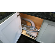 15 in Two-Tier Organizer for a Blind Right Gray  33 in (838 mm) W x 21.88 in (556 mm) D x 24.44 in (621 mm) H