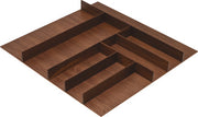 FINELINE CUTLERY INSERT WALNUT, 548 X 424 X 49MM