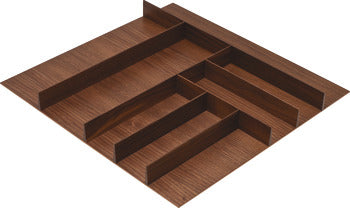 FINELINE CUTLERY INSERT WALNUT, 548 X 424 X 49MM