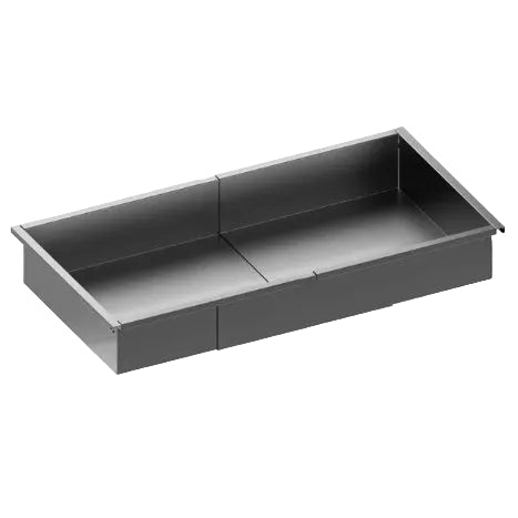 Rev-A-Shelf EDGE 5" H Adjustable Drawer Insert for 19-11/16" - 30-1/2" W x 20" D Frame - 5E220-2030-20-5-1