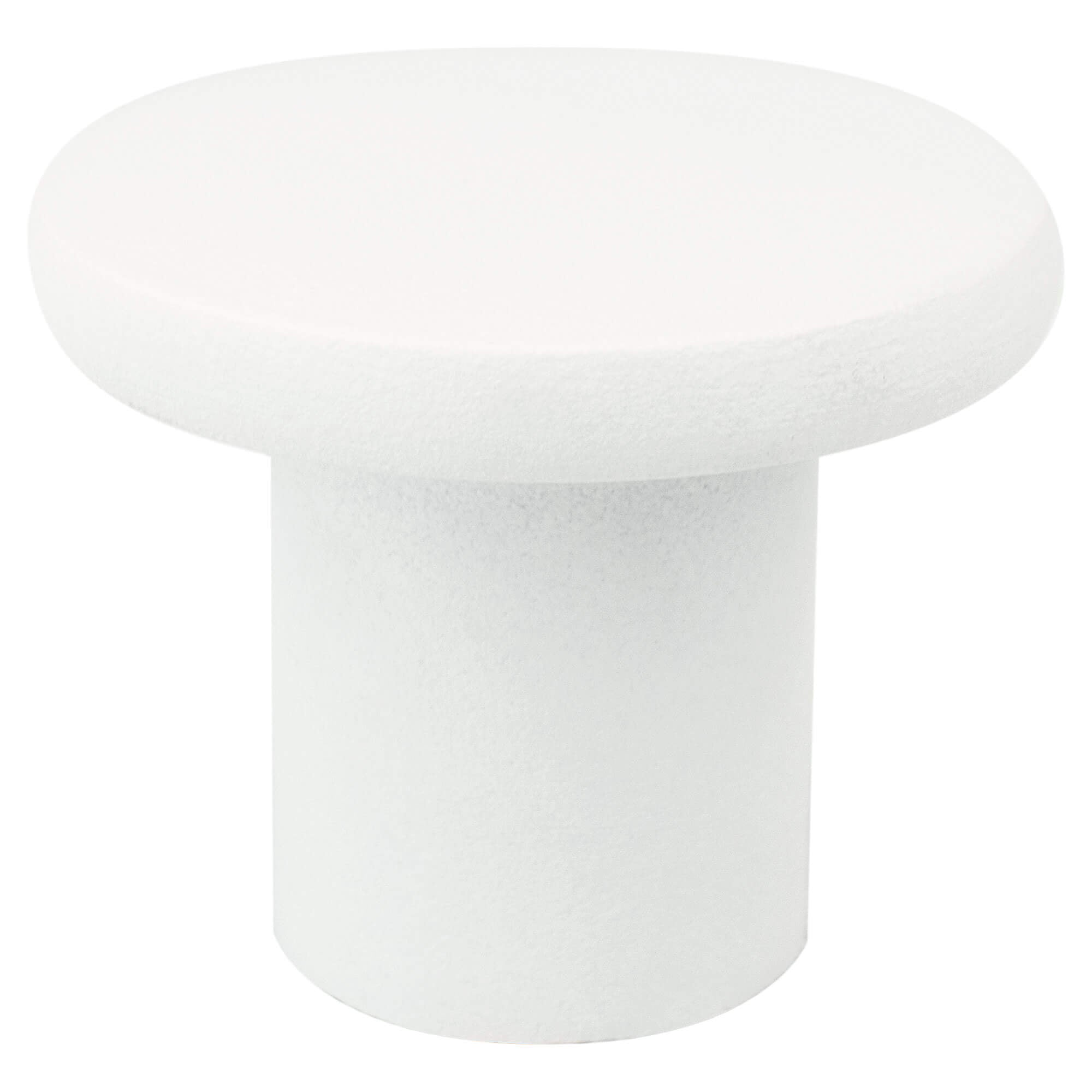 Disc White Small Knob
