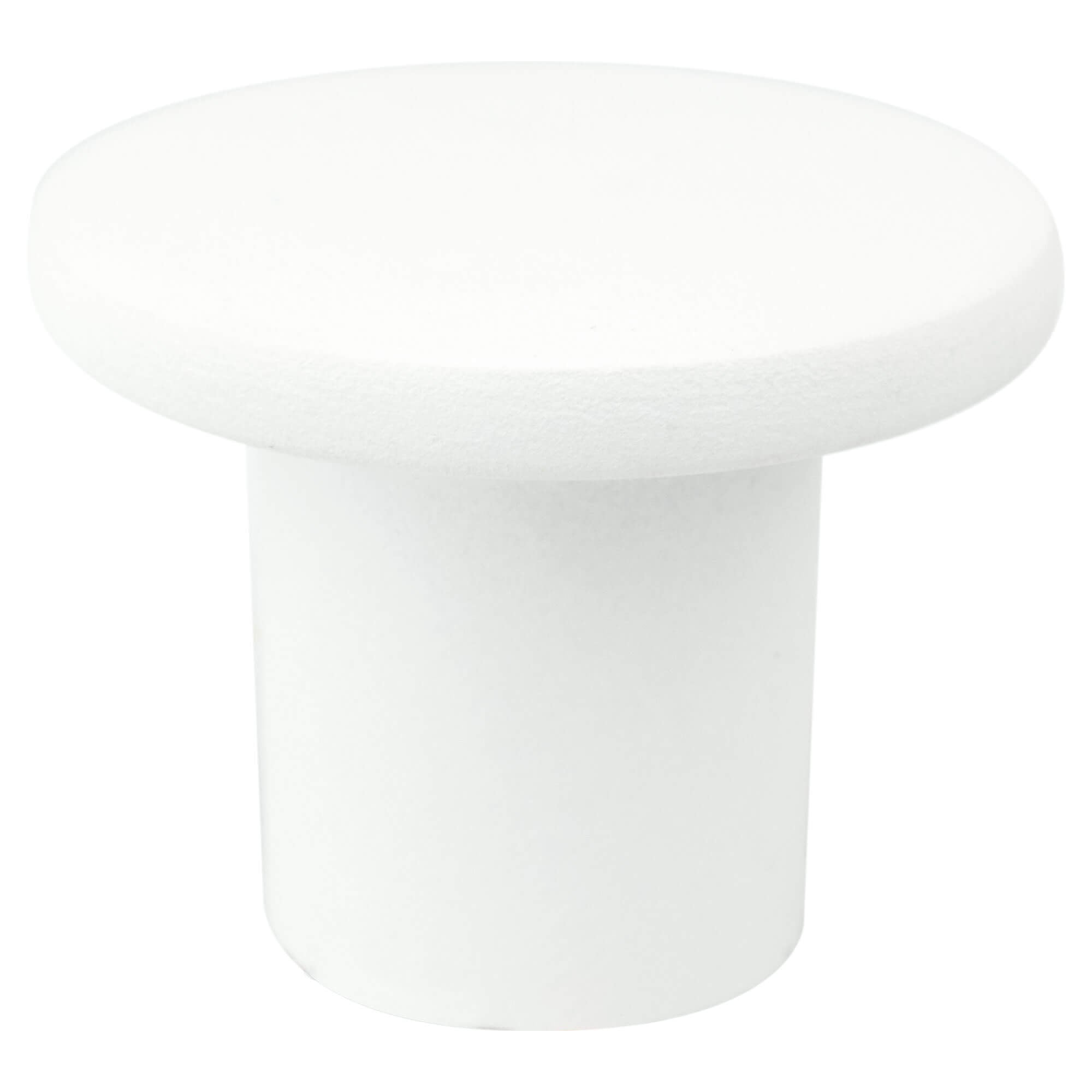 Disc White Large Knob