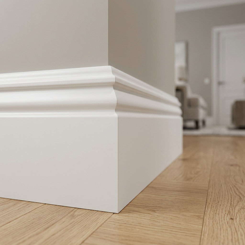 MOULDING M5180P - PRIMED BASEBOARD