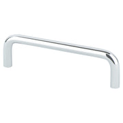 Advantage Wire Pulls 4 inch CC Polished Chrome Steel Pull