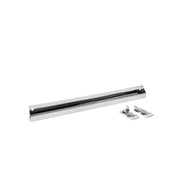 31 in Stainless Steel Tip-Out Tray Silver  31 in (787 mm) W x 1.69 in (43 mm) D x 3 in (76 mm) H
