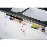 36 in Almond Polymer Tip-Out Tray w/Soft-Close Almond  36 in (914 mm) W x 2.45 in (62 mm) D x 4 in (102 mm) H