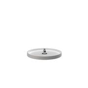 18 in White Polymer Full Circle Lazy Susan w/bottom mount White  18 in (457 mm) W x 18 in (457 mm) D x 2.5 in (64 mm) H