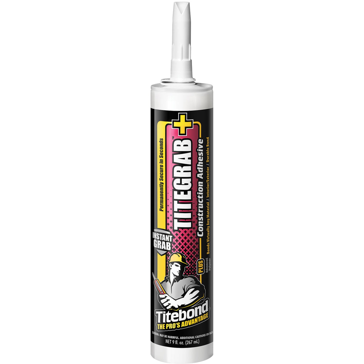 Titebond TiteGrab Plus Construction Adhesive 9 Oz