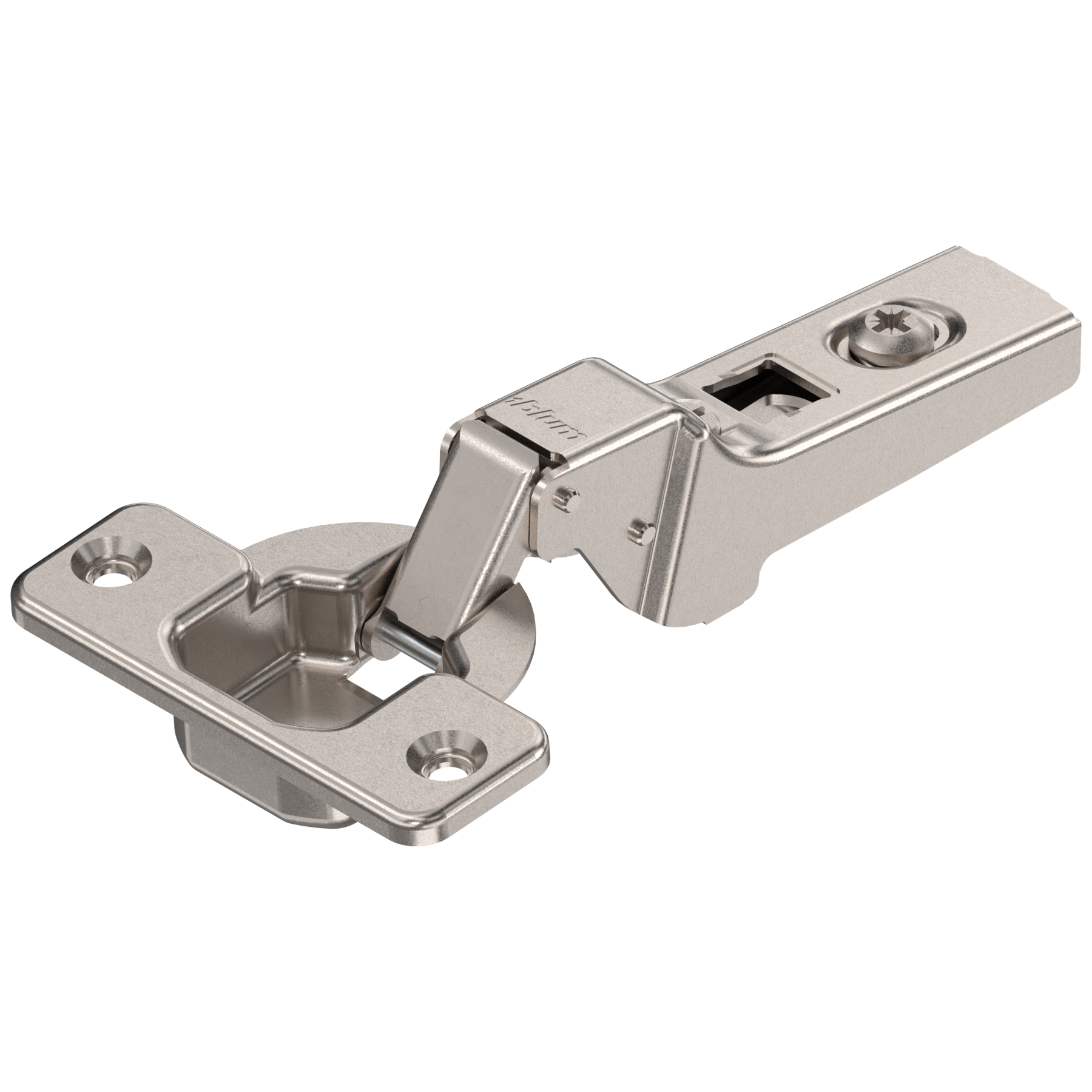 Blum CLIP 100° hinges Free-swinging Half overlay Nickel