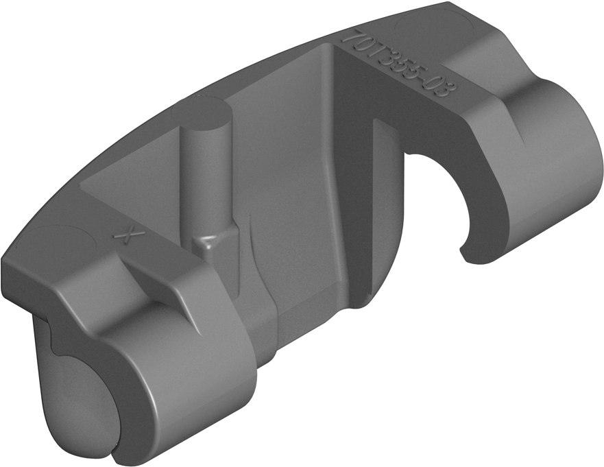 Blum CLIP top BLUMOTION hinges - accessories Angle restriction clip (86°) Black