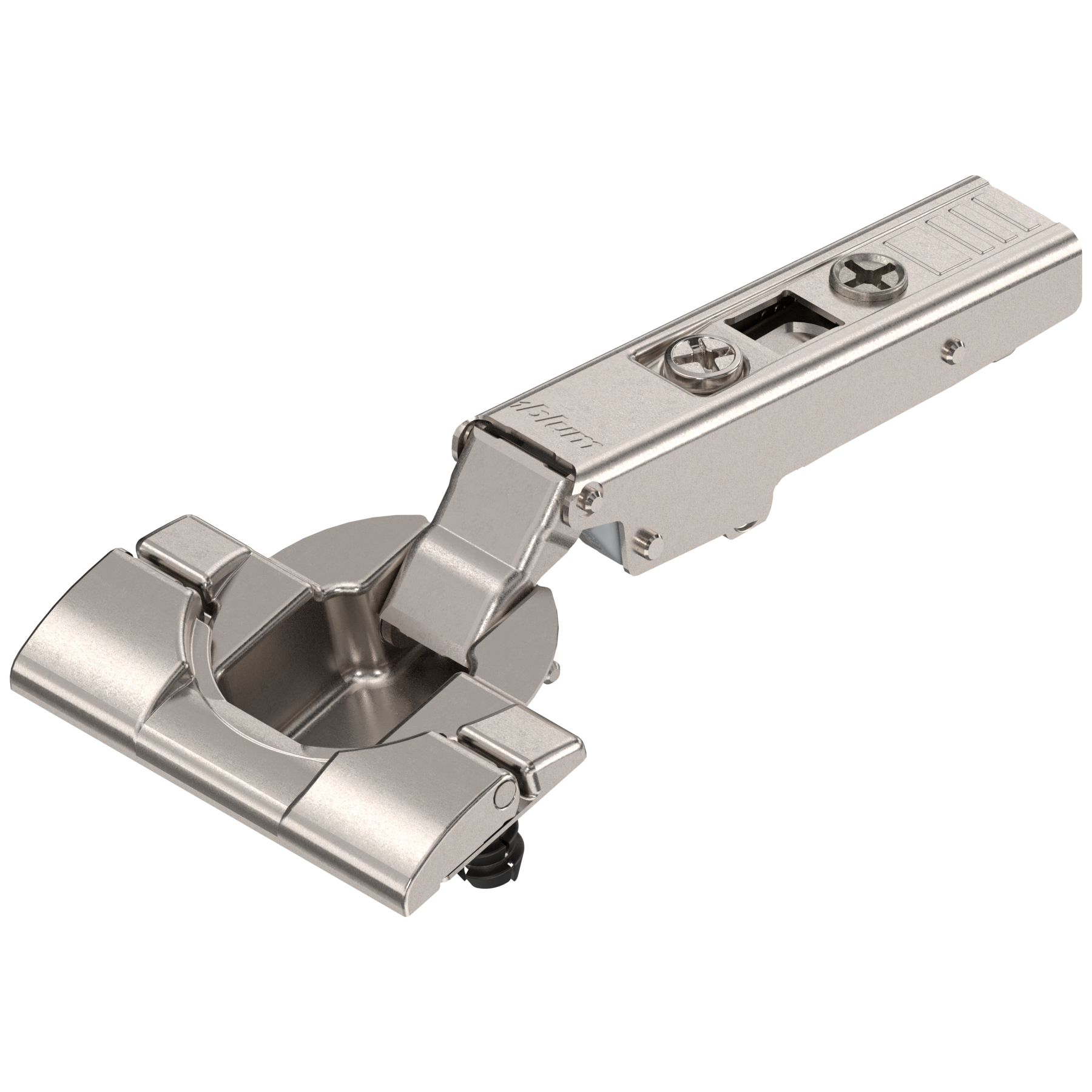 Blum CLIP top 110° hinges Free-swinging Full overlay Nickel