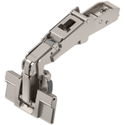Blum CLIP top wide angled hinge 170°, full overlay application, free swing, hinge cup: INSERTA