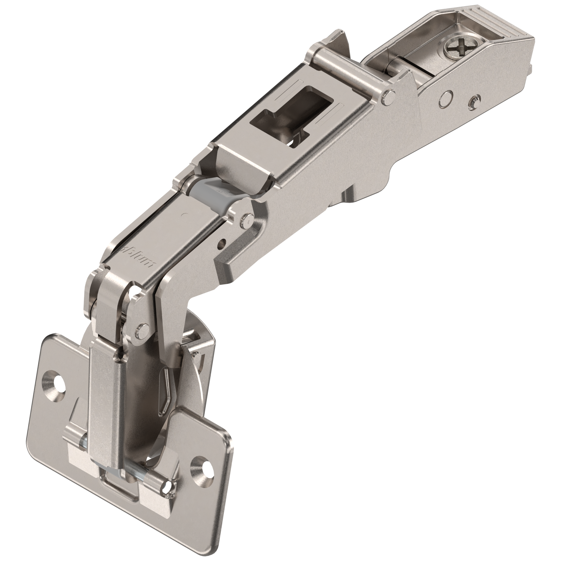 Blum CLIP top 170° hinges Free-swinging Full overlay Nickel