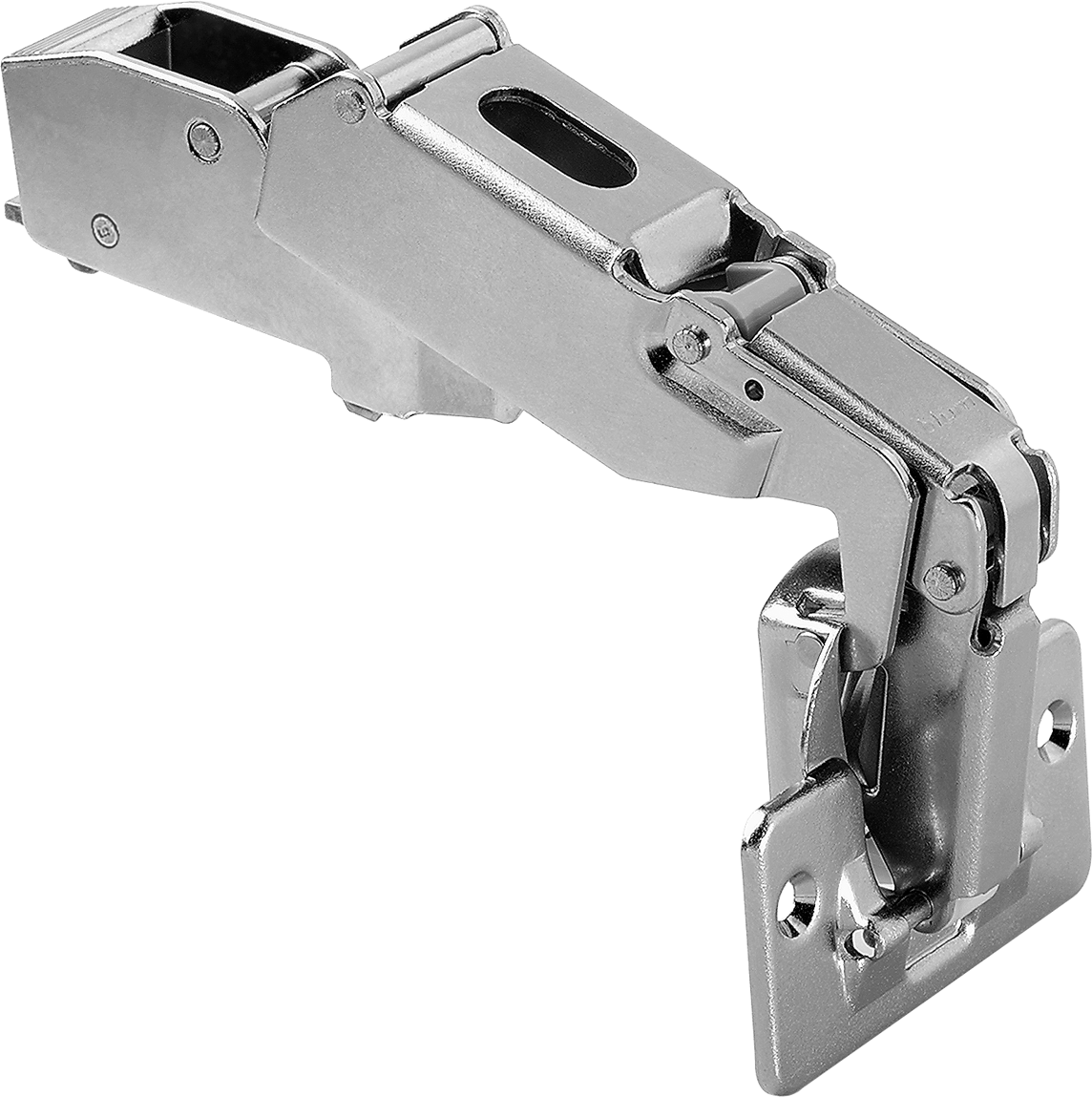 Blum CLIP top 170° hinges Free-swinging Half overlay Nickel