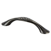 Overture 96mm CC Rustic Black Nickel Pull